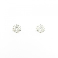 PT ソリティア ダイヤモンド ピアス 0.831CT