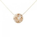 K18PG ダイヤモンド ネックレス 0.96CT