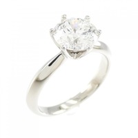 【リメイク】PT ダイヤモンド リング 1.564CT E SI2 EXT