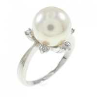 PT フラワー アコヤパール リング 9.5mm