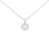 【新品】PT ダイヤモンド ネックレス 0.346CT D SI2 Good