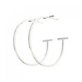 ティファニー Tワイヤー フープ ラージ ピアス