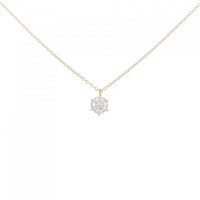 【リメイク】K18YG ダイヤモンド ネックレス 0.313CT I I1 EXT