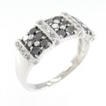 K18WG ダイヤモンド リング 1.00CT