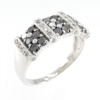 K18WG ダイヤモンド リング 1.00CT