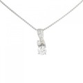PT ダイヤモンド ネックレス 0.24CT