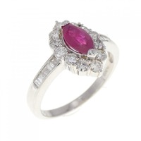 PT ルビー リング 0.61CT