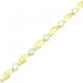 K18YG ダイヤモンド ブレスレット 0.98CT