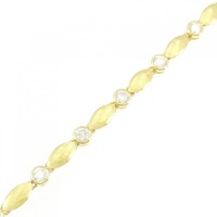 K18YG ダイヤモンド ブレスレット 0.98CT