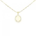 K18YG オパール ネックレス 2.27CT
