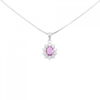 PT ルビー ネックレス 0.51CT