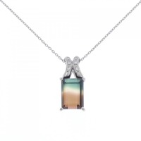 PT トルマリン ネックレス 5.41CT