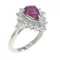 PT ルビー リング 0.79CT