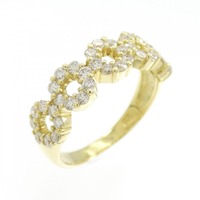 K18YG ダイヤモンド リング 0.50CT