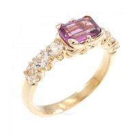 K18PG ガーネット リング