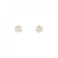 K18PG ダイヤモンド ピアス 0.30CT