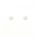 PT ソリティア ダイヤモンド ピアス 0.40CT