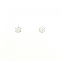 PT ソリティア ダイヤモンド ピアス 0.40CT