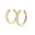 【新品】K18YG ダイヤモンド ピアス 1.006CT