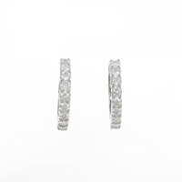 【新品】PT ダイヤモンド ピアス 1.002CT