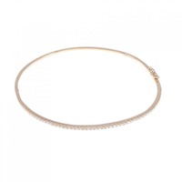 K18PG ダイヤモンド バングル 0.30CT