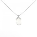 K18WG ムーンストーン ネックレス 8.40CT