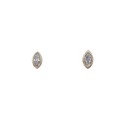 K18YG ダイヤモンド ピアス 0.18CT