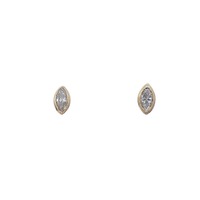 K18YG ダイヤモンド ピアス 0.18CT