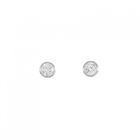 【リメイク】PT/ST ダイヤモンド ピアス 0.326CT 0.340CT F SI1 VG