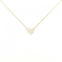 アーカー ハートパヴェ ネックレス 0.05CT