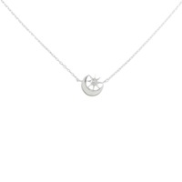 エナソルーナ ダイヤモンド ネックレス 0.008CT