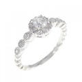 K18WG ダイヤモンド リング 0.15CT
