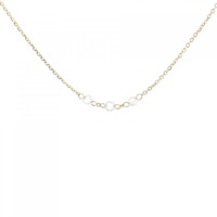 K18YG ダイヤモンド ネックレス 0.12CT