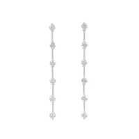 LINE ダイヤモンドピアス 1.00CT