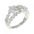 PT フラワー ダイヤモンド リング 1.48CT