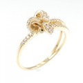 416YG ダイヤモンド リング 0.27CT
