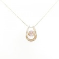 K18PG ベリル ネックレス 0.15CT
