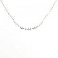 K18YG ダイヤモンド ネックレス 0.20CT