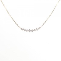 K18YG ダイヤモンド ネックレス 0.20CT