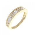 K18YG ダイヤモンド リング 0.50CT