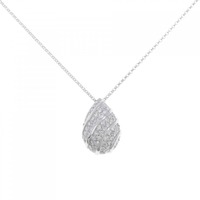 K18WG ダイヤモンド ネックレス 1.03CT