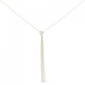 K18YG ダイヤモンド ネックレス 0.20CT