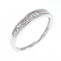 K18WG ダイヤモンド リング 0.30CT
