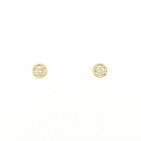 アガット ダイヤモンド ピアス 0.08CT