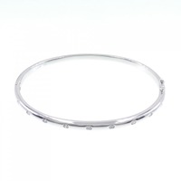 K18WG ダイヤモンド バングル 0.30CT