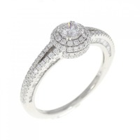 PT ダイヤモンド リング 0.23CT D IF 3EXT