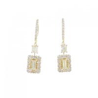 【新品】K18YG ダイヤモンド ピアス 1.10CT