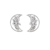 ダミアーニ 750WG ムーン ピアス