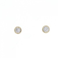 K18YG ダイヤモンド ピアス 0.20CT