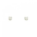 PT ソリティア ダイヤモンド ピアス 0.20CT